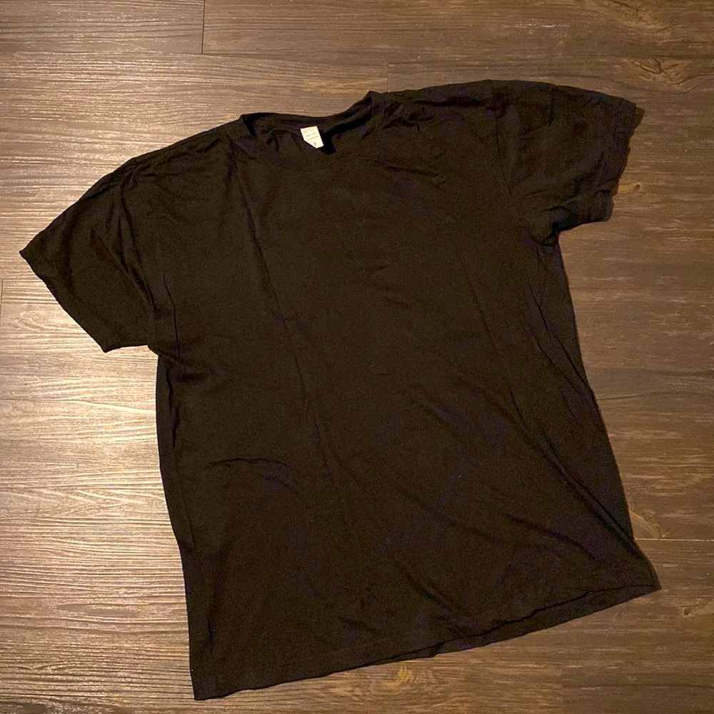 Blank Tee — Black